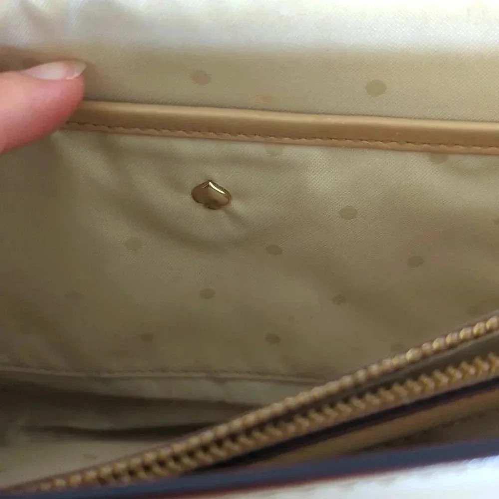 Kate Spade Beige Leather 2 Park Avenue Cheri Shoulder Bag - Picture 14 of 14